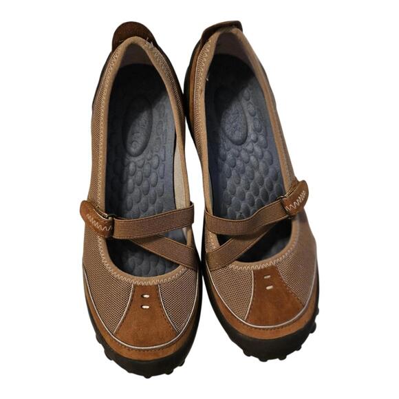 Privo Brown Mary Jane Comfort Walking Shoes Size 5 - Picture 5 of 5